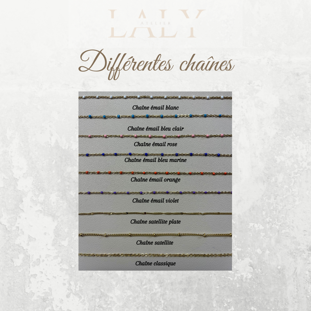 Chaînes doré pour bola